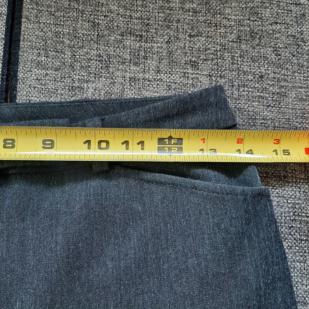 Holt Renfrew Straight Leg Pants In Dark Gray - Picture 7 of 10